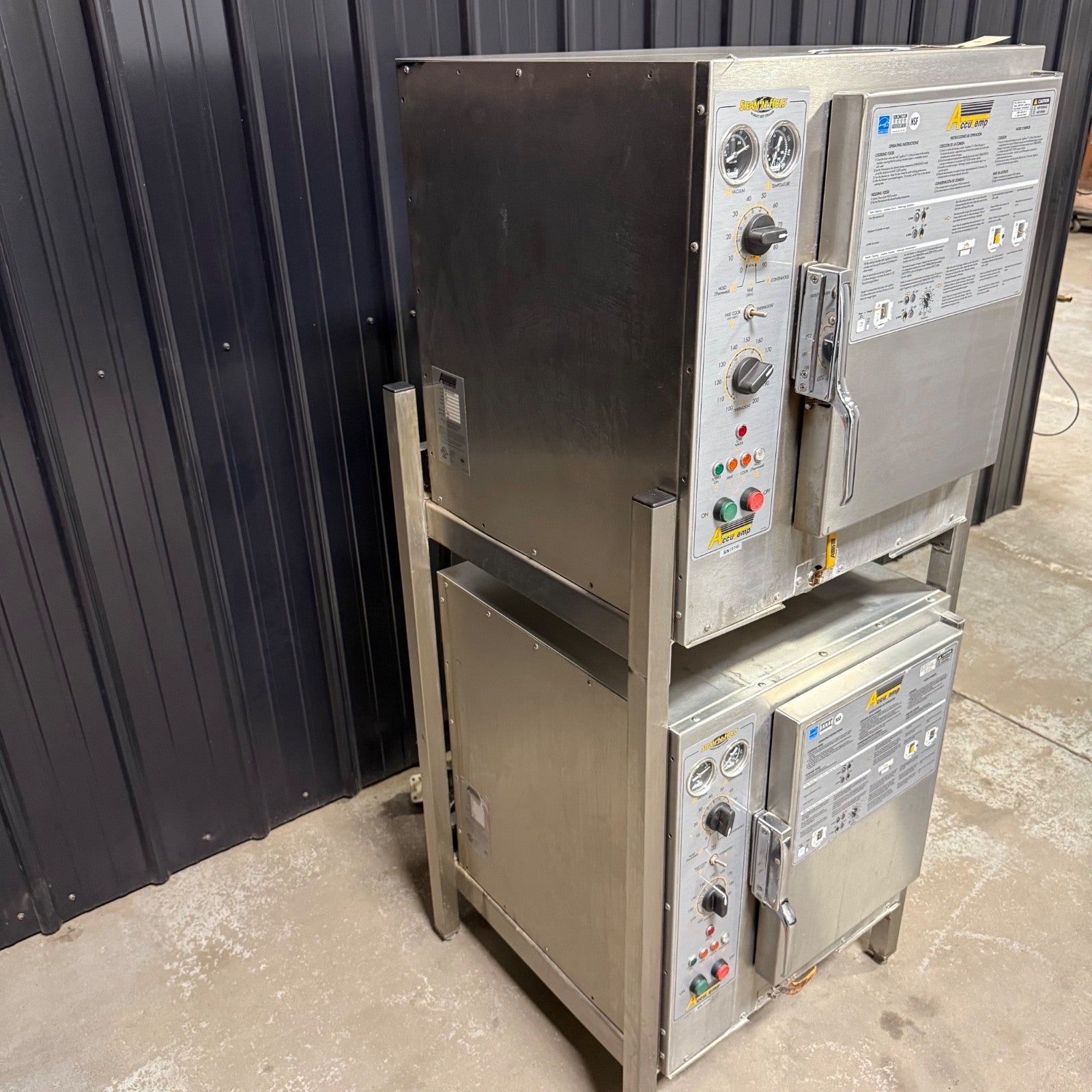 AccuTemp S6 Steam N Hold Double Unit Steamer | Electric | Accu-Temp Steam'N'Hold