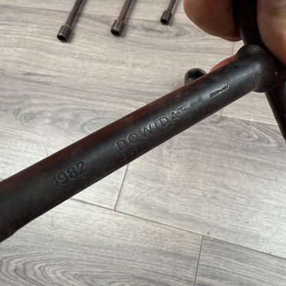 Vintage Dowidat T Bar Wrench Socket Set Germany