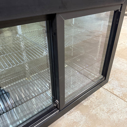 Perlick SDPS60 60" Black Pass-Thru Sliding Door Back Bar Refrigerator7