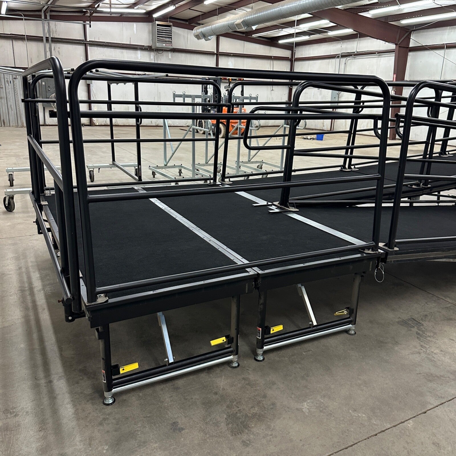 Sico Stage Ramp Assembly - Folding w/ Carts - Wheelchair Access - Concert Music
