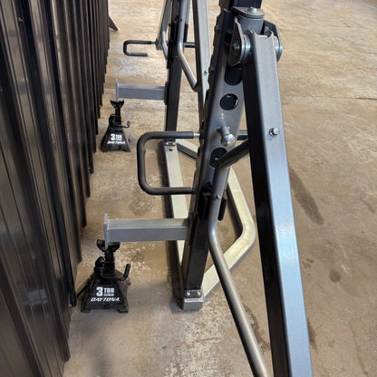 Rogers Athletic Brute Rack w/ Monster Incline Arms | Wall Mount Gym Equipment