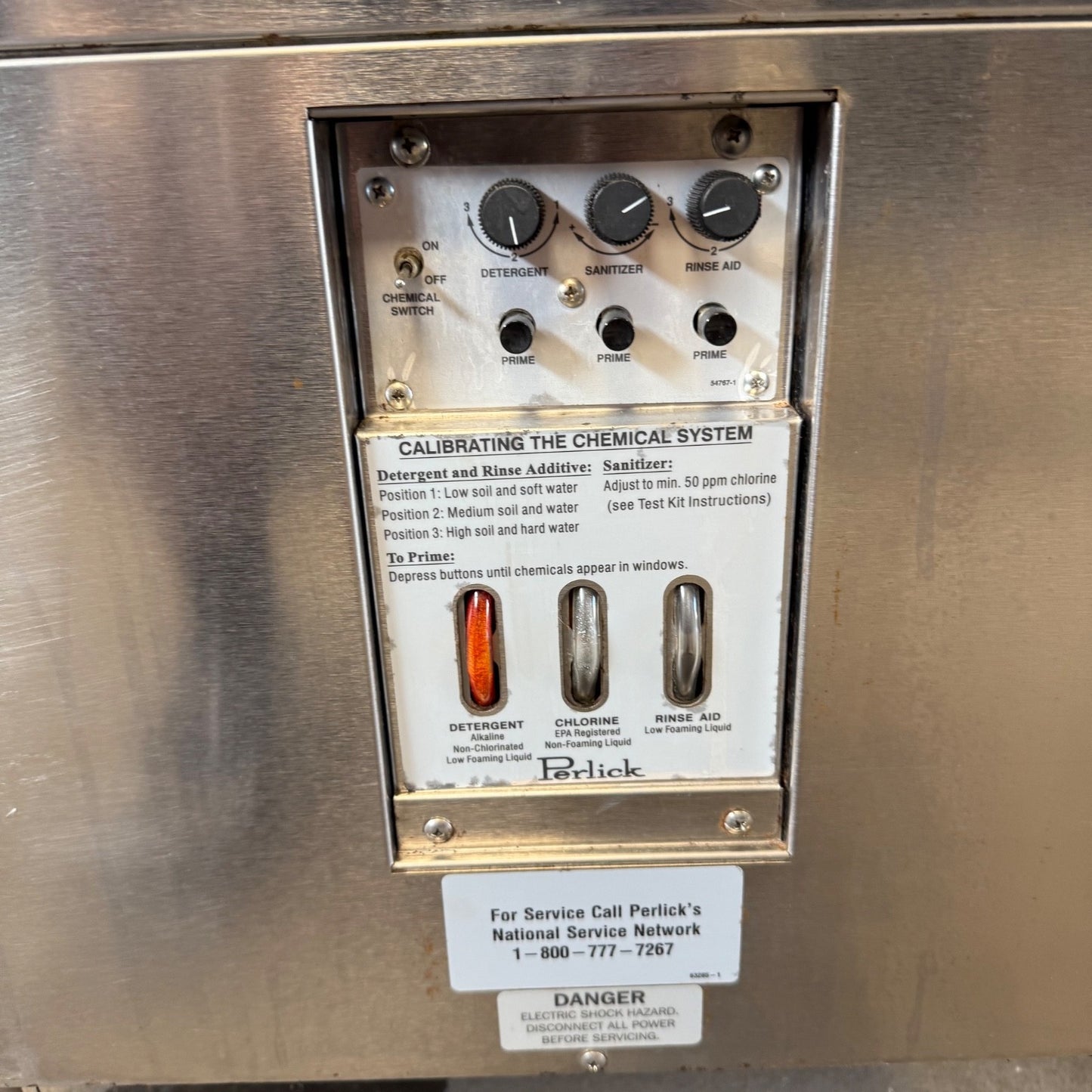 Perlick PKBR24 24" Rotary Undercounter Glasswasher Dish Washer - Batch Type