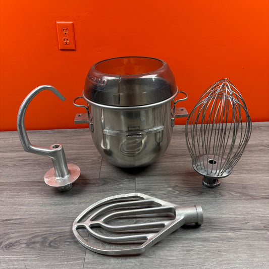 Hobart 20QT REDUCER Mixer Set D300 D340 D-20 Bowl, DS20E Paddle Dough Hook Whisk0