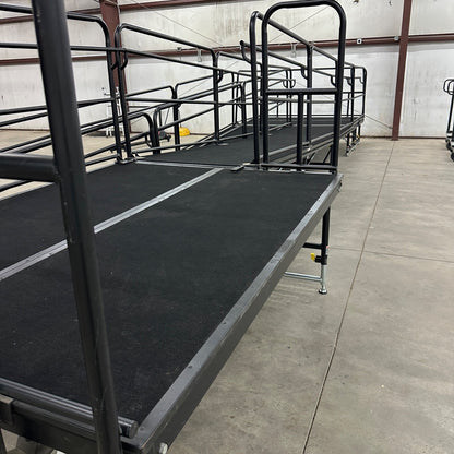 Sico Stage Ramp Assembly - Folding w/ Carts - Wheelchair Access - Concert Music
