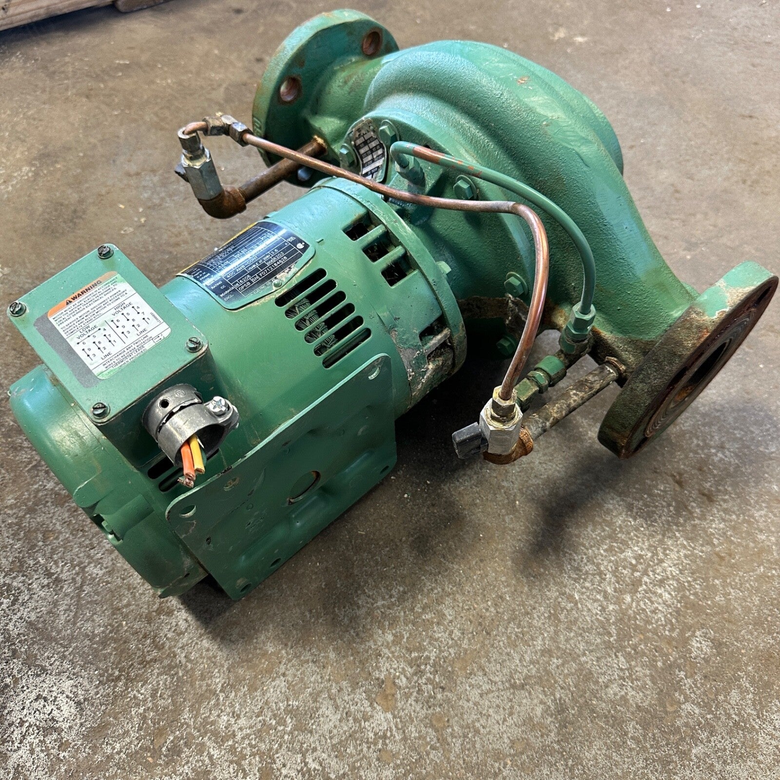 Taco Water Pump 1HP 1750RPM 90 GPM 20Ft Head - 2" Inlet Outlet - EC Series