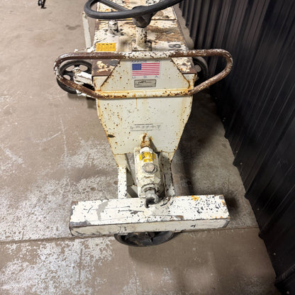 Minnich A-1C Single On-Slab Air Drill Unit with Steering | Concrete Drill Dowel7
