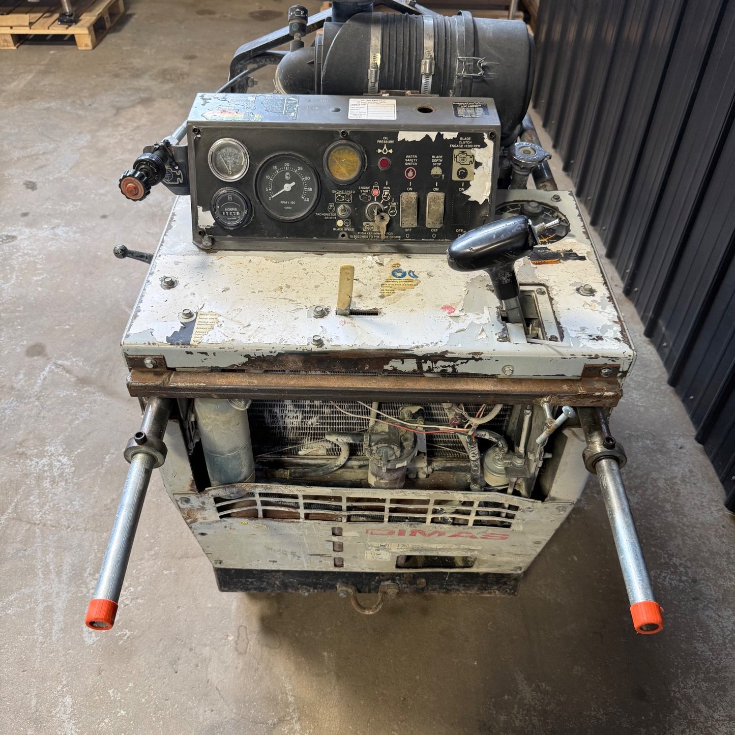 Dimas / Husqvarna FS-4800D 36" Walk Behind Concrete Saw DIESEL Self Propelled13