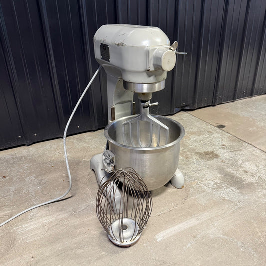 Hobart A200 20 QT Mixer w/ Bowl Whisk Paddle | Bakery Dough Pizza | 3 Speed0