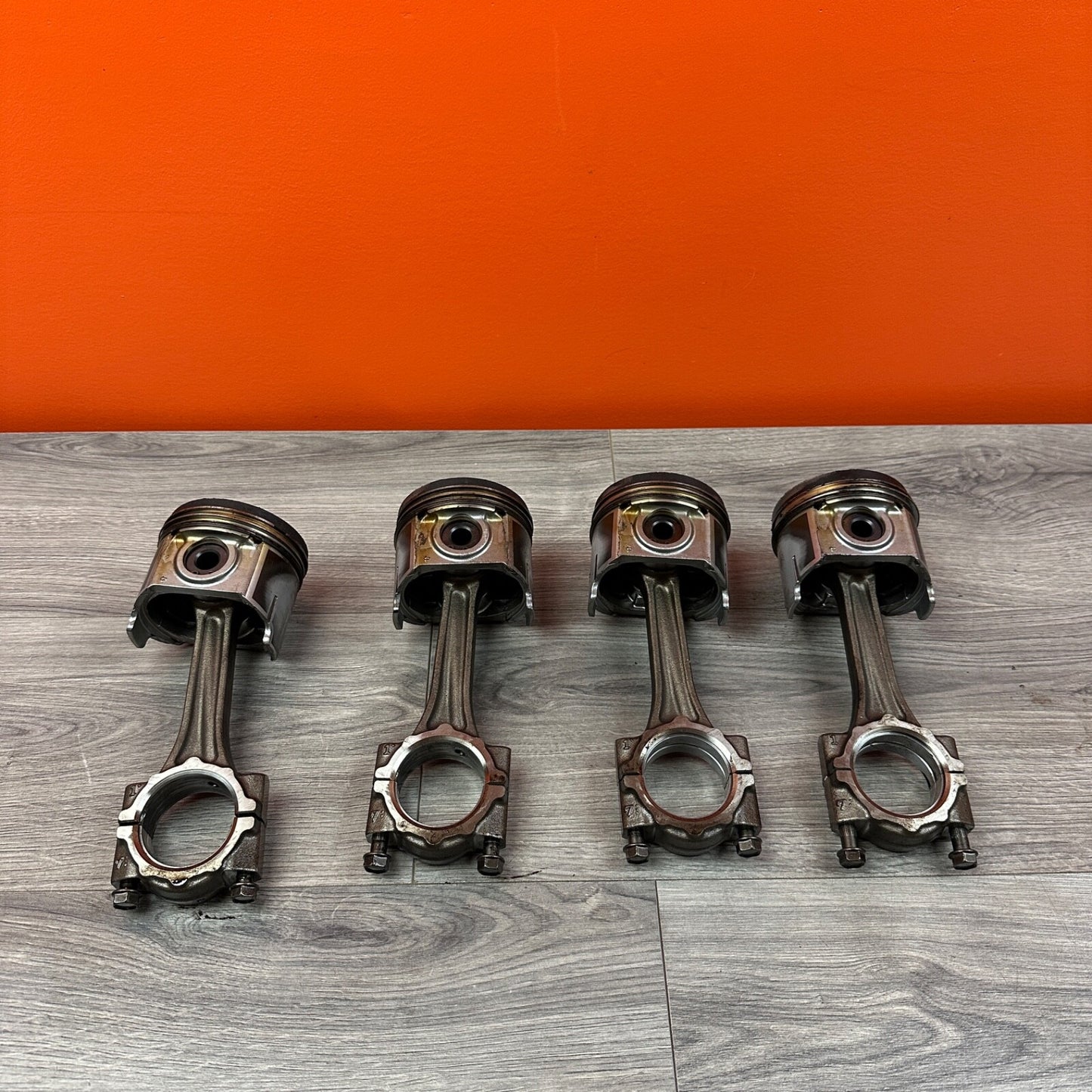 2014 CAT Caterpillar 242D Skid Steer Piston & Connecting Rod Set C3.3B Kubota
