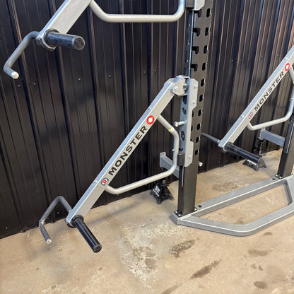 Rogers Athletic Brute Rack w/ Monster Incline Arms | Wall Mount Gym Equipment