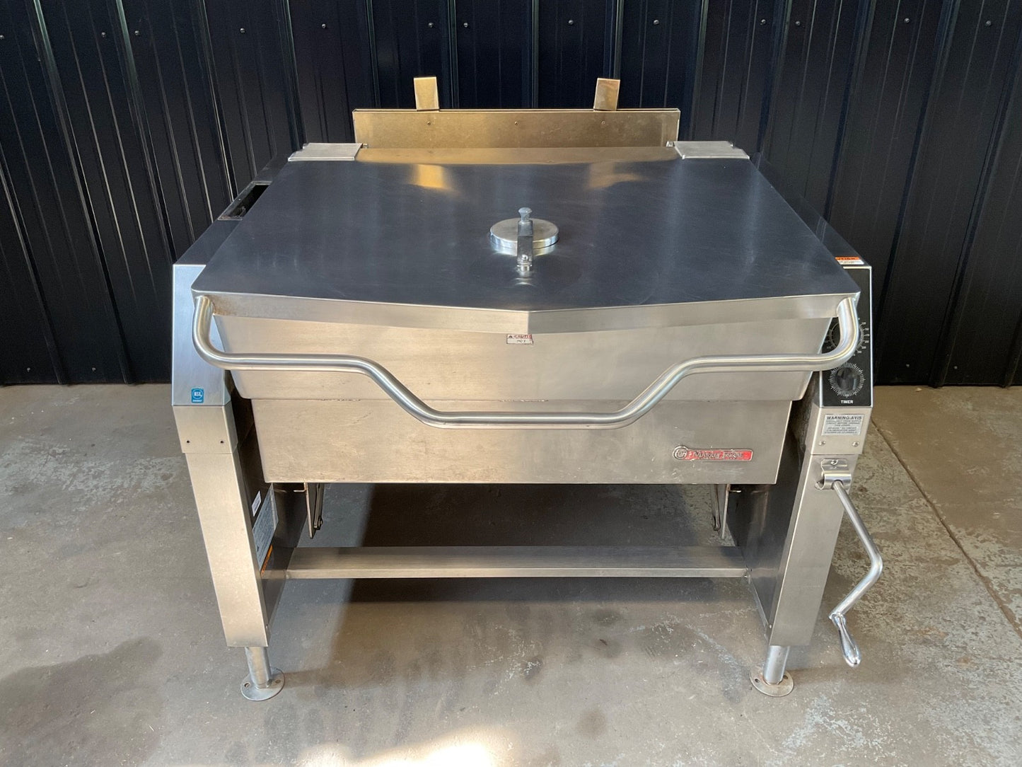 Market Forge Tilting Skillet 40P-STGL 40 gallon Nat. Gas - Braising Pan