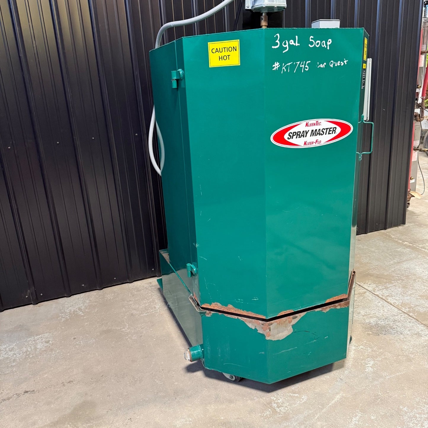 KleenTec Spray Master Aqueous Parts Spray Washer | KT9400 | 65 Gallon