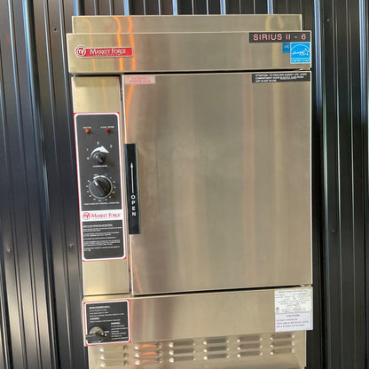 Market Forge SIRIUS II-6 Boilerless Convection Steamer Steam Oven - DOUBLE STACK