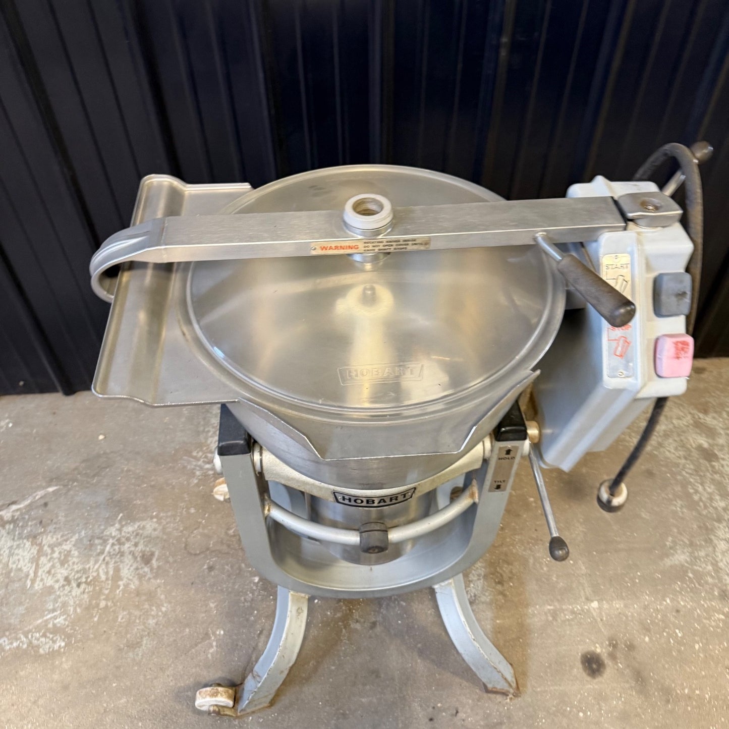 Hobart HCM-450 Vertical Cutter Mixer | 45 Qt | Tilt-Lever Food Processor1
