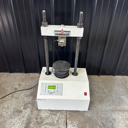 Humboldt HM-1327 Marshall Loader | Asphalt Soil Tester Compressor TSR Load Frame