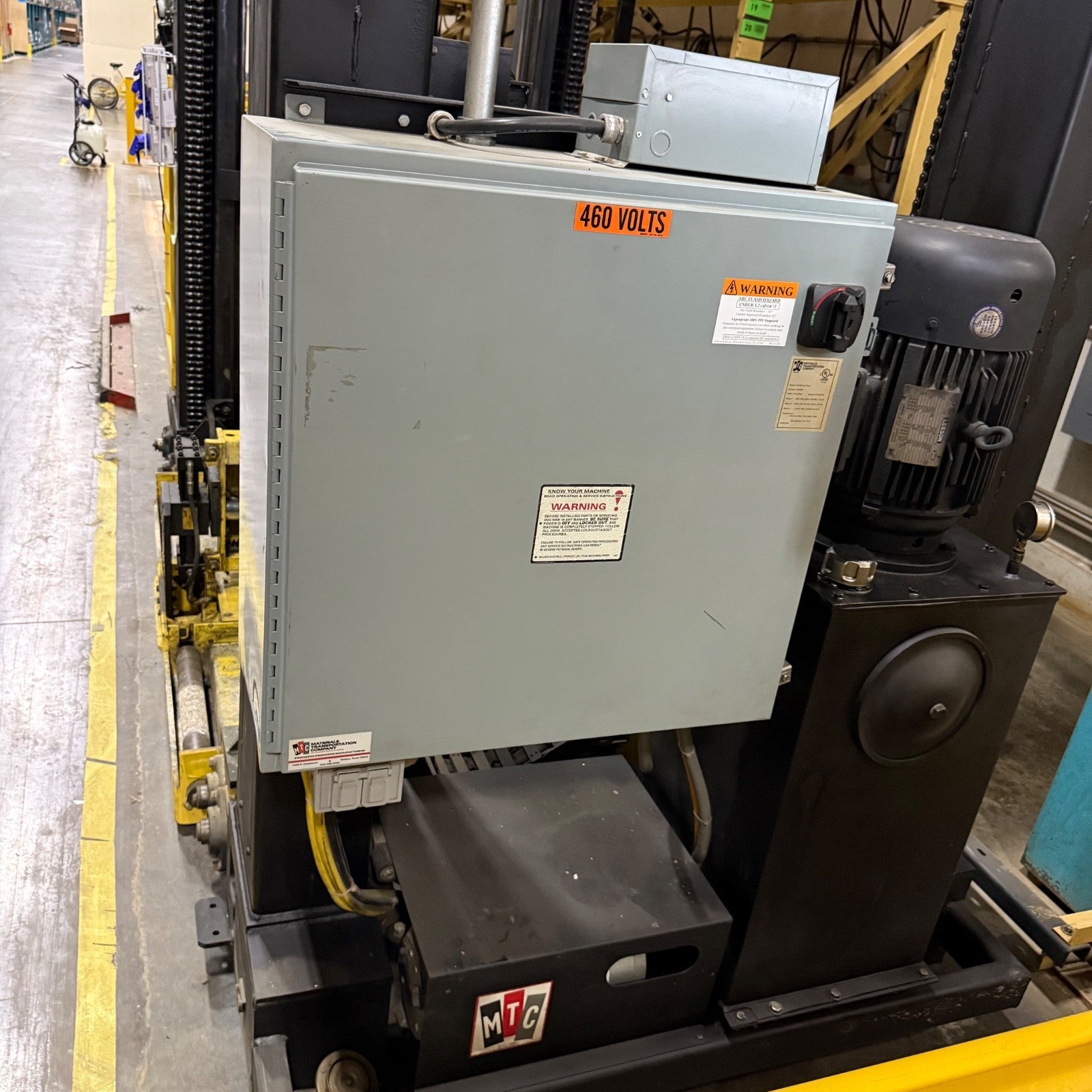 MTC Forklift Battery Exchanger - Multi Level Storage Power Charger