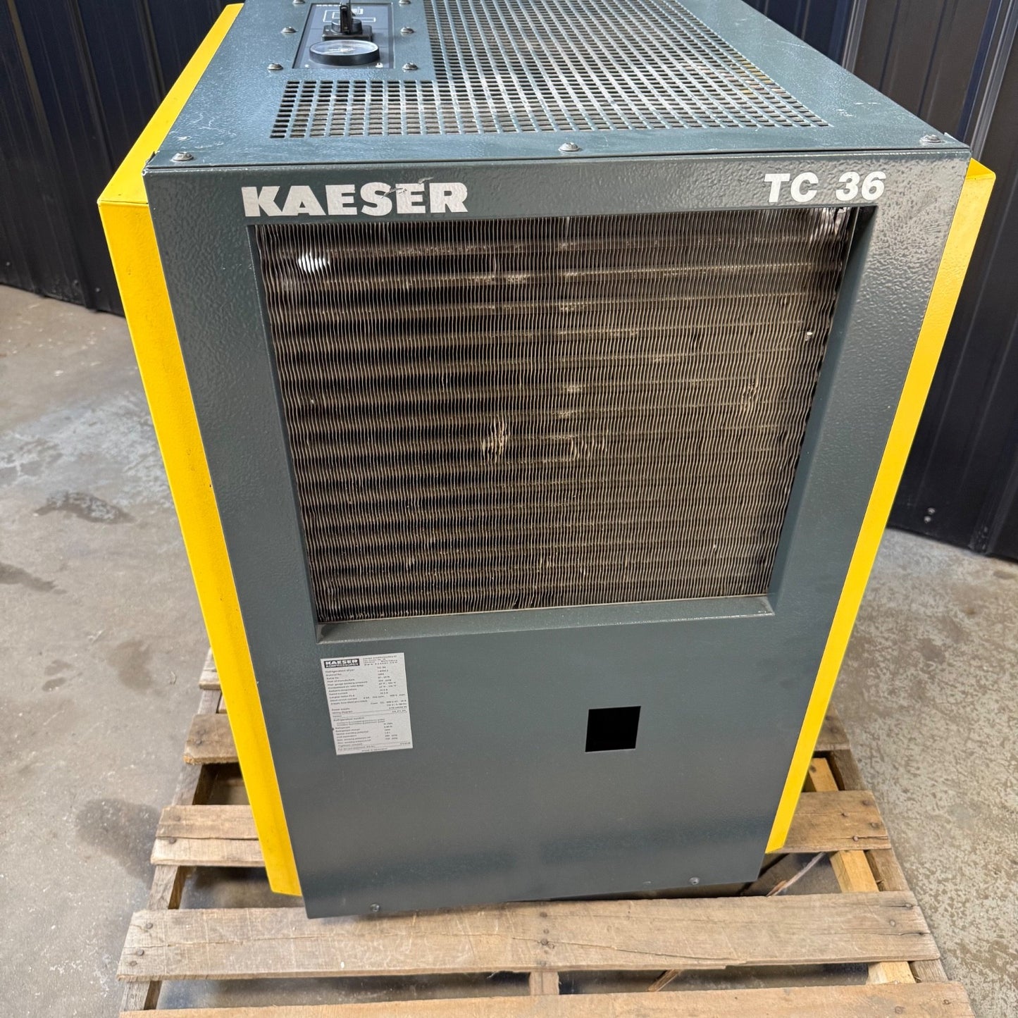 2016 Kaeser TC 36 Refrigerant Air Dryer | SECOTEC|  115v | 230 PSIG