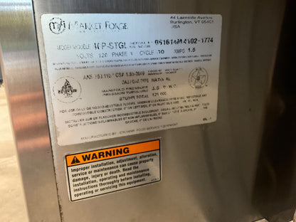 Market Forge Tilting Skillet 40P-STGL 40 gallon Nat. Gas - Braising Pan