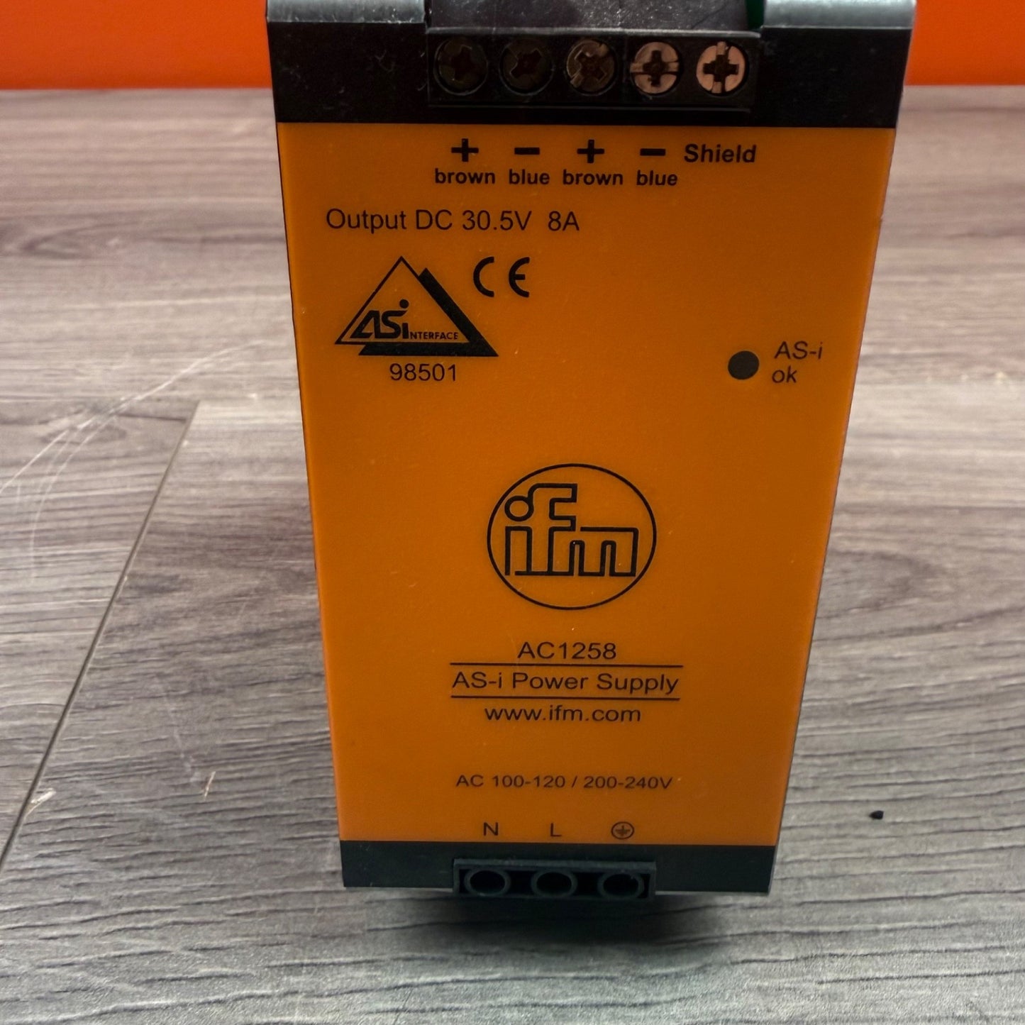 Ifm Electronic AS-Interface Stromversorgung PSU-1AC/ASi-8A | AC12582