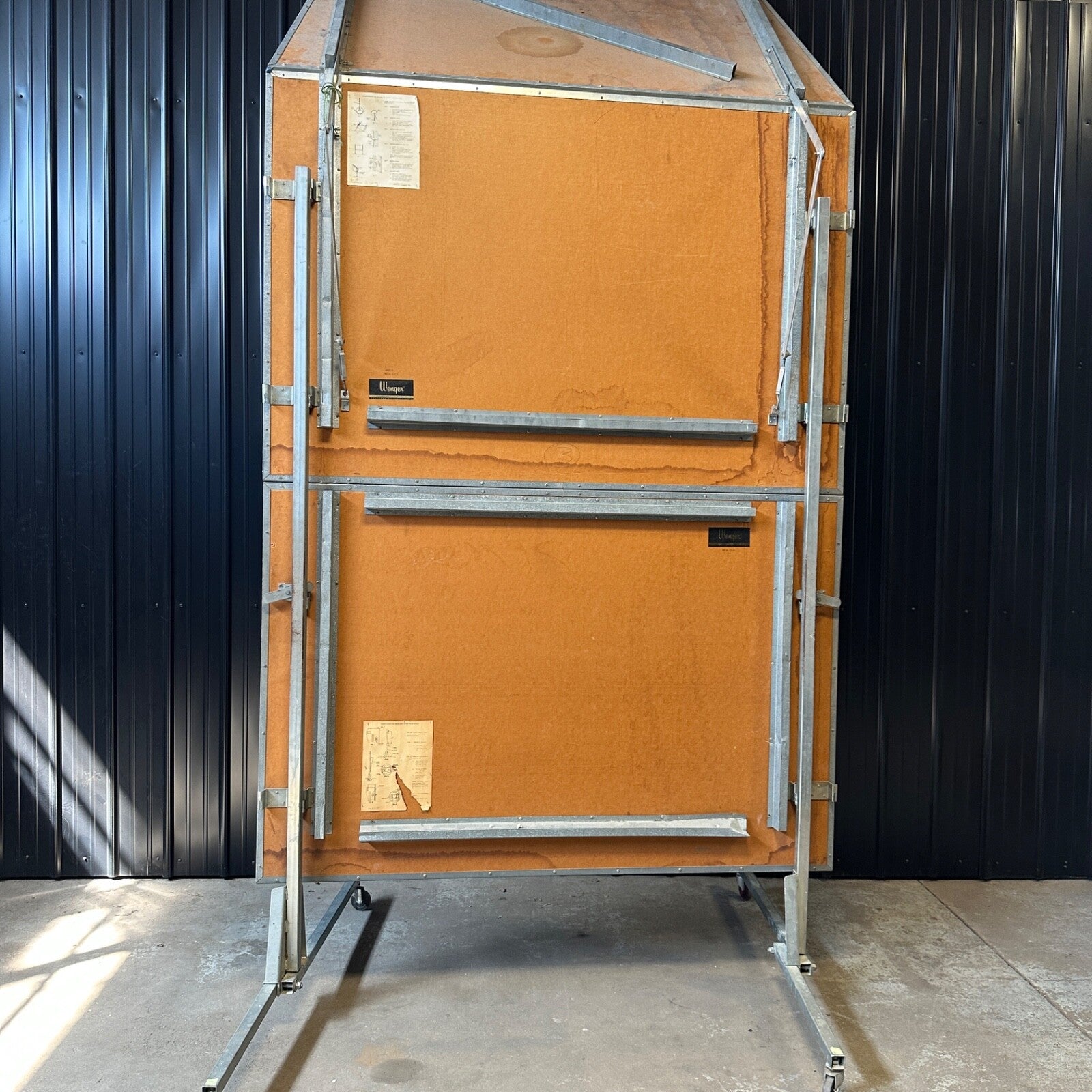 (8) Wenger Portable Acoustic Shells - Rolling Acoustical - Stage Concert