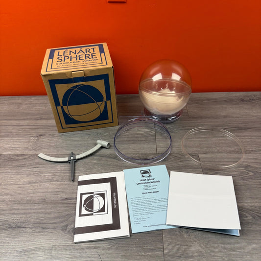 Lenart Sphere Kit Key Curriculum Press Geometry Teaching Tool Poster 1996