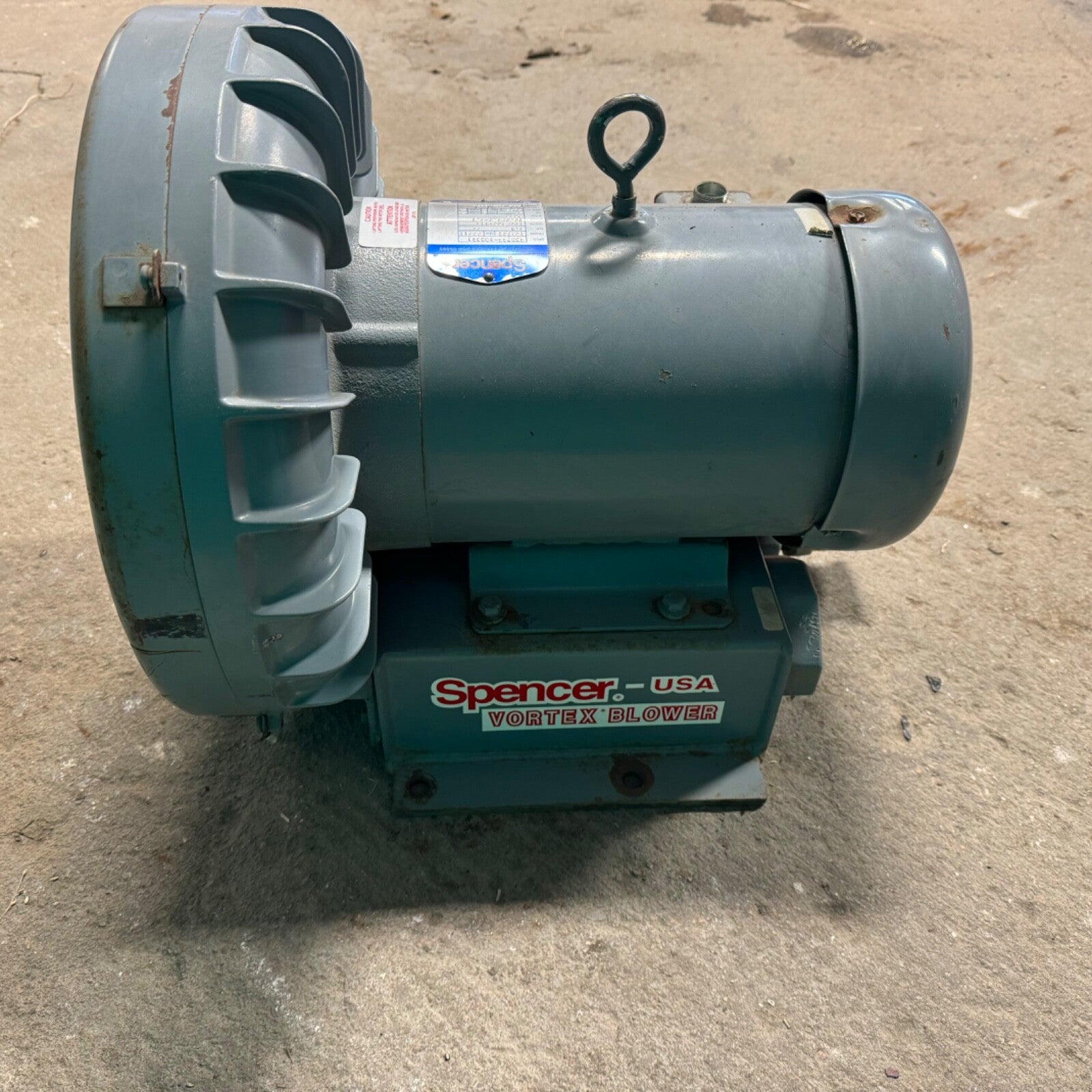 Spencer Vortex VB030 Regenerative Blower VB-030B-011 - 3 Phase - vba930105