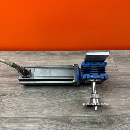 60:1 Right Angle Reducer MotoVario 040 Gearbox NMRV040 & MPM893-1951 Servo Motor