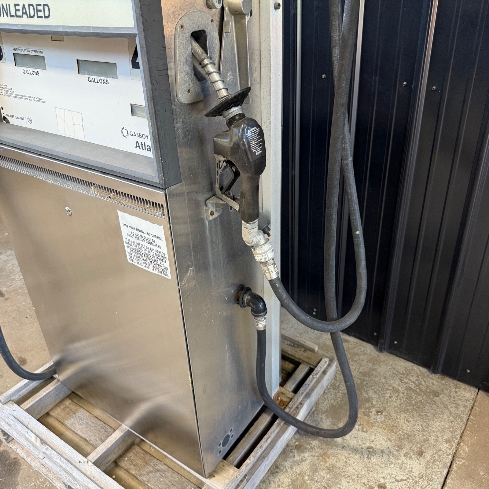 Gasboy Atlas 9853K 9800 Series Dual Fuel Pump - Gas Gasoline Dispenser Stainless