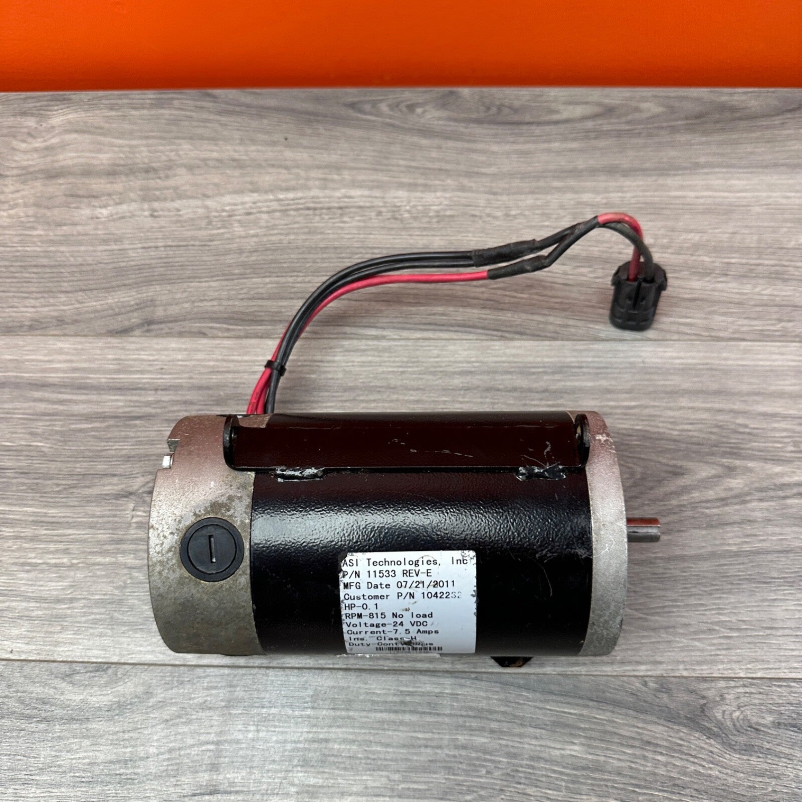 Tennant Brush Drive Motor 1042232 1017216 275-7482 11533 - TESTED
