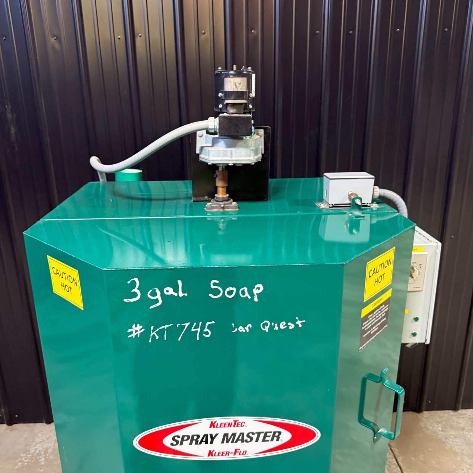 KleenTec Spray Master Aqueous Parts Spray Washer | KT9400 | 65 Gallon