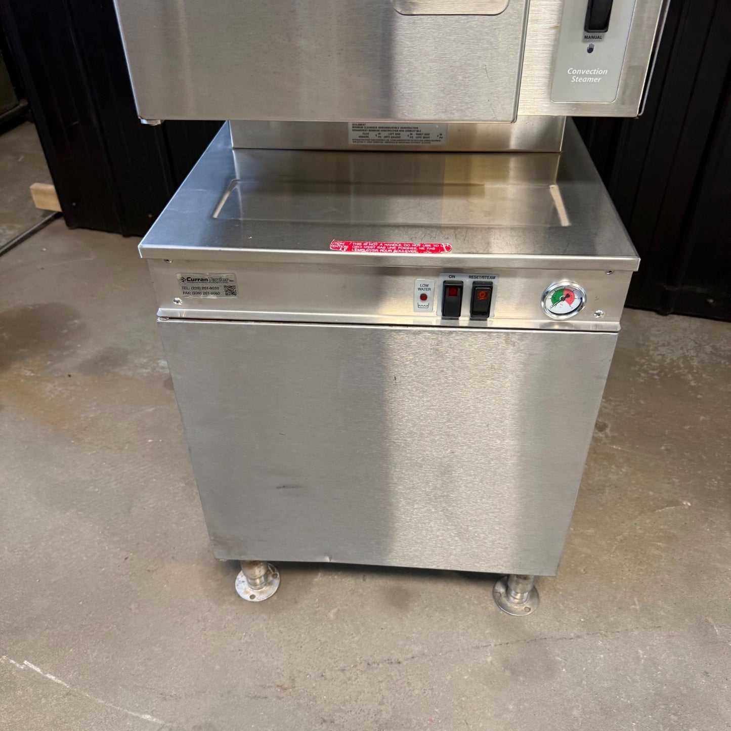 Cleveland 24CGM200 Natural Gas Convection Steamer \ Double Oven | Natural Gas4