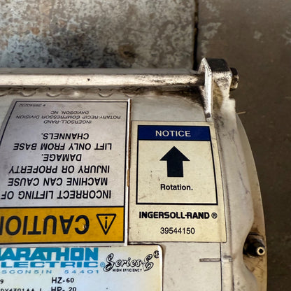 Ingersoll Rand Motor 39314539 | 20HP 230 / 460V ODP SSR-EP20SE Air Compressor