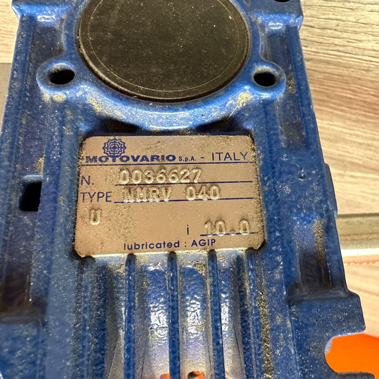 60:1 Right Angle Reducer MotoVario 040 Gearbox NMRV040 & MPM893-1951 Servo Motor