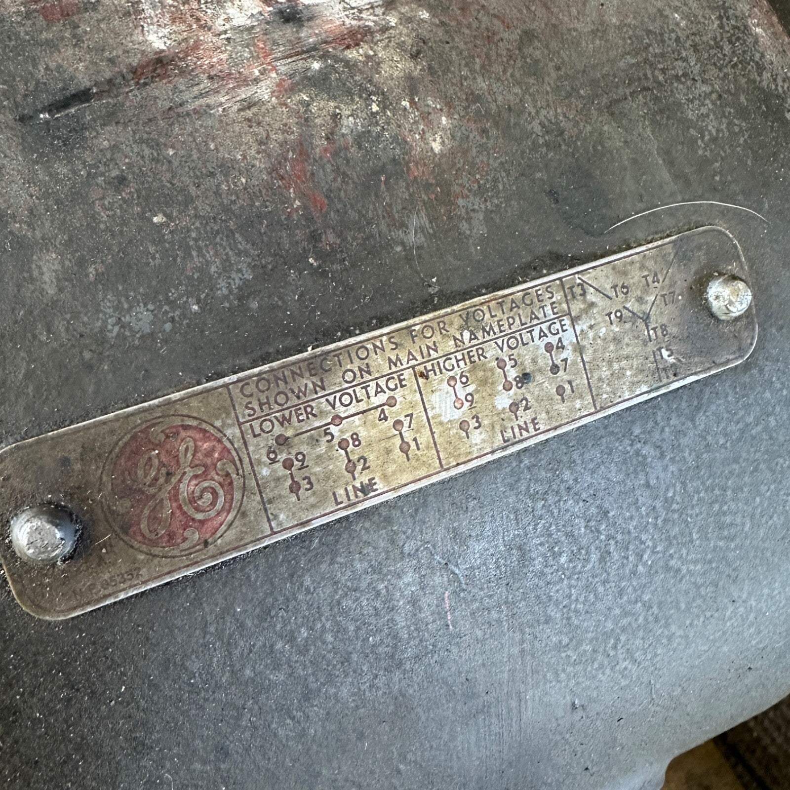 Heidelberg Windmill Printing Press Electric Motor - General Electric 5K204E7