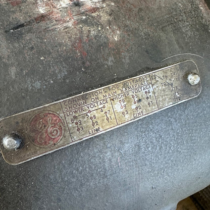 Heidelberg Windmill Printing Press Electric Motor - General Electric 5K204E7