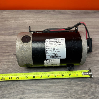 Tennant Brush Drive Motor 1042232 1017216 275-7482 11533 - TESTED