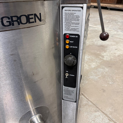 Groen AH/1E-40 40 Gal Jacket Steam Kettle | Natural Gas Stationary 2/33