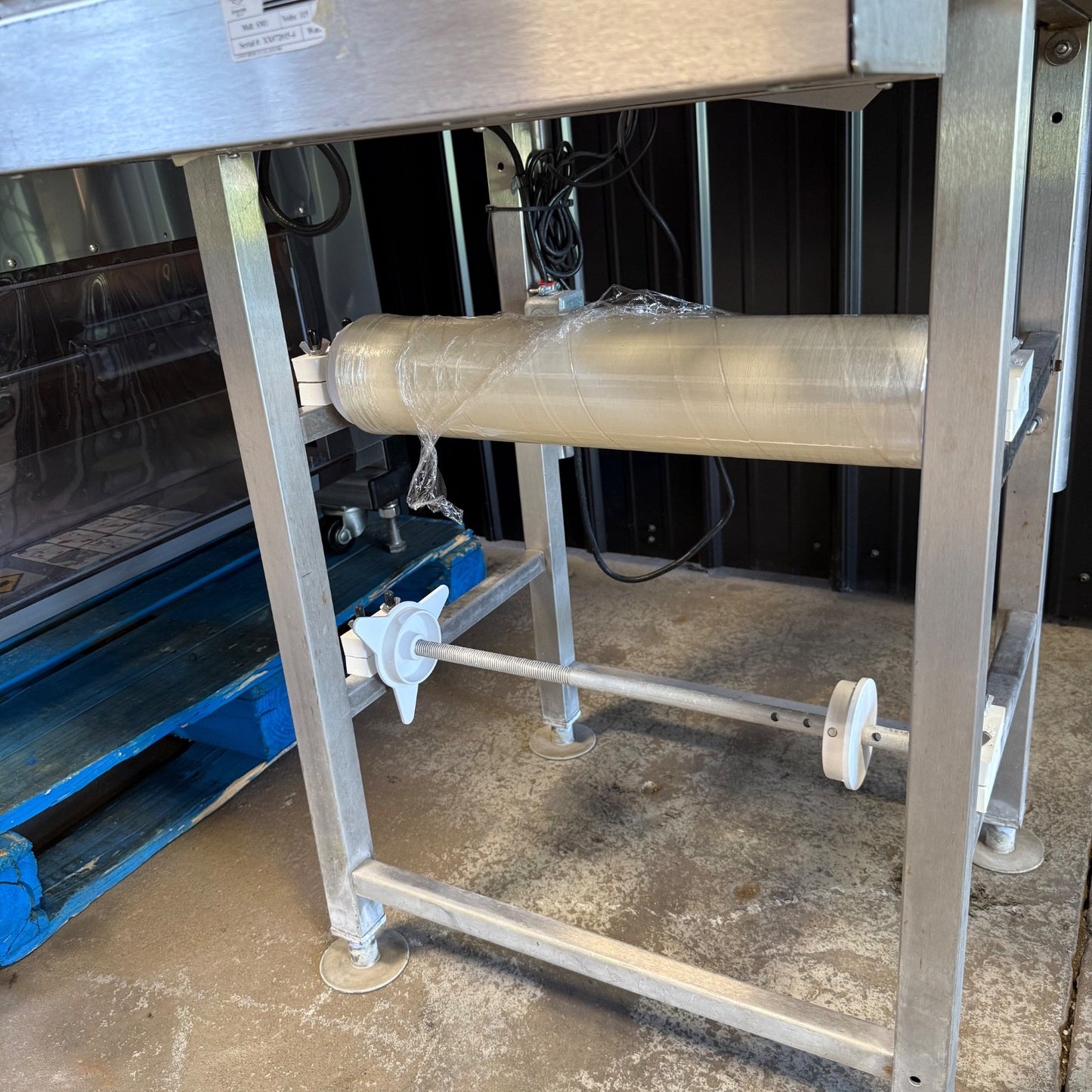 DIGI AW-4600 Meat Wrapper Shrink Weigh Label Wrap Station DPS-4600 Scale Labeler